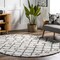 Nuloom Transitional Kristi Shag Area Rug 6ft 7in x 9ft KKEL02A-O6709 - alternate 1